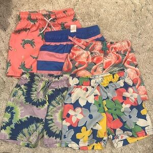 Lot of boys bathing suits 3T